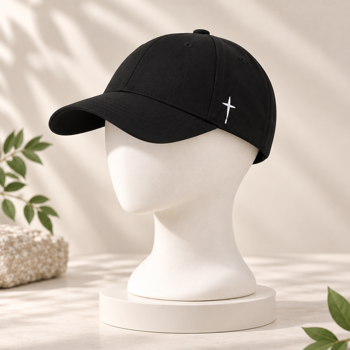 Cross Embroidery Baseball Cap